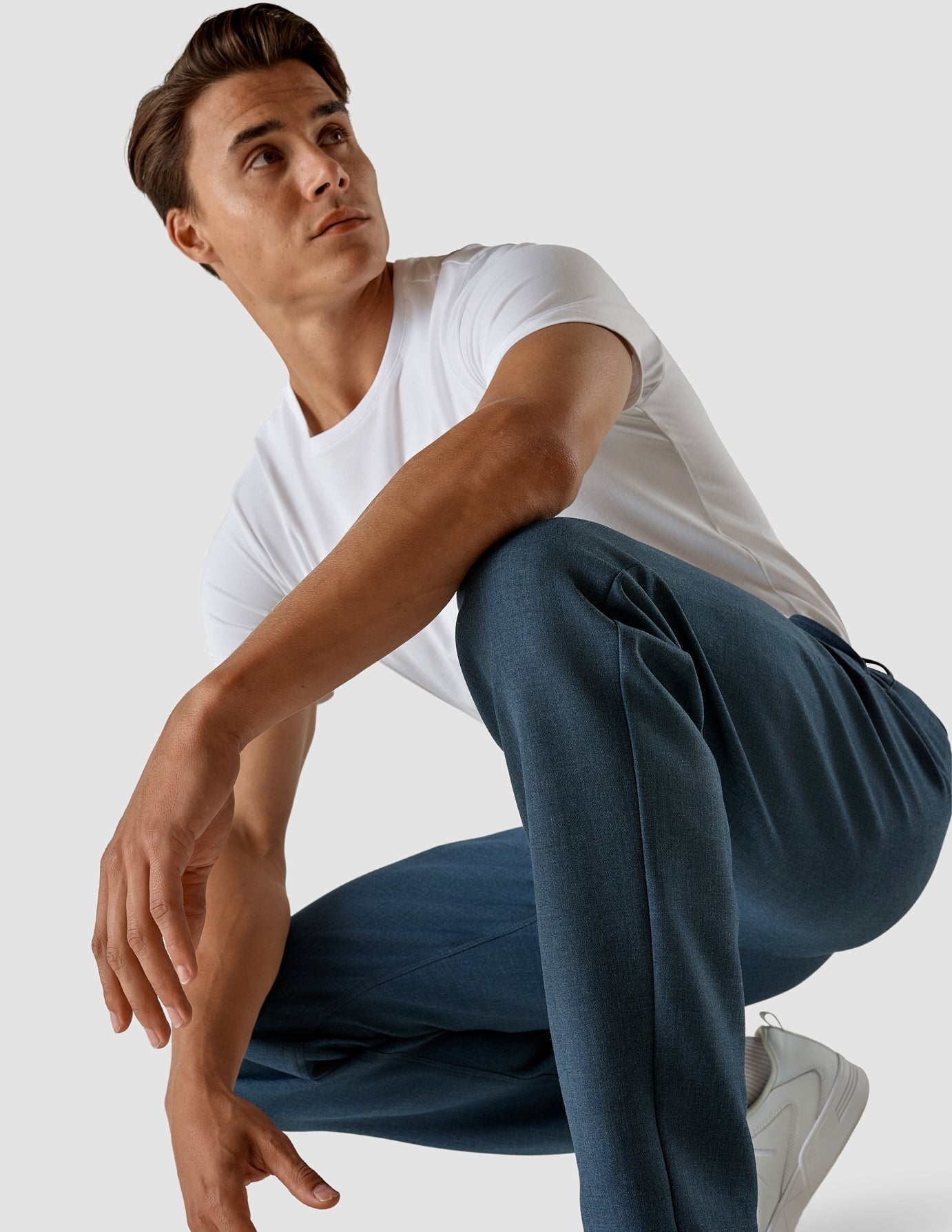 Heavy Edition Pants Regular Deep Blue Melange 2.0
